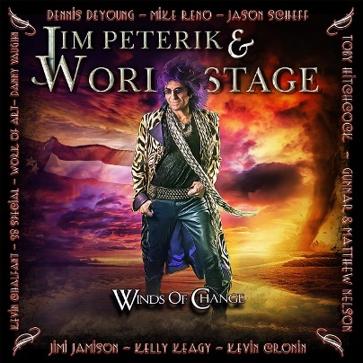 Jim Peterik and World Stage 'Winds of Change' album cover