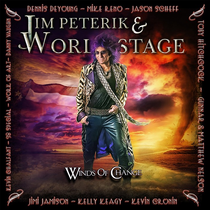 Jim Peterik and World Stage 'Winds of Change' album cover