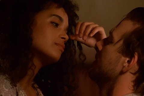 Lisa Bonet and Mickey Rourke in the movie 'Angel Heart'