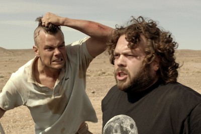 Josh Duhamel and Dan Fogler in movie 'Scenic Route'